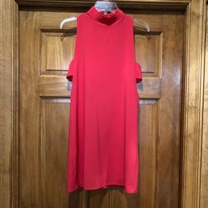 For Sienna High Neck, Cutout Side, Keyhole Back Dress